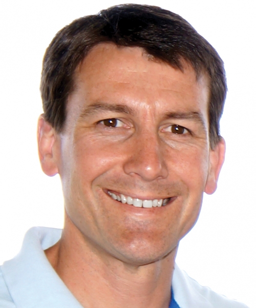 Head shot of Kevin Wilson, a man, smiling. 